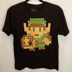 Minecraft Legends of Zelda Short Sleeve T-Shirt Kids Minecraft Unisex Video Game
